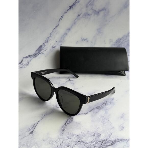 NEW Saint Laurent SL M28/F Sunglasses in Black Gold - Picture 3 of 9